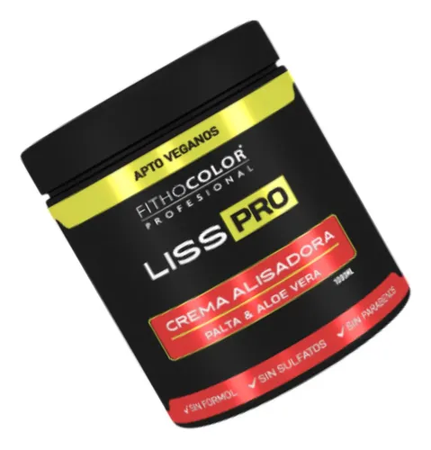Crema Alisadora Liss Pro Vegana Fithocolor 1 Kilo