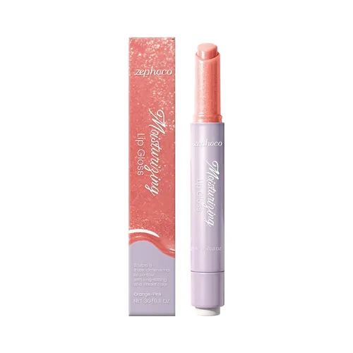 Brillo De Labios Hidratante Y Voluminizador En Rosa Anaranja