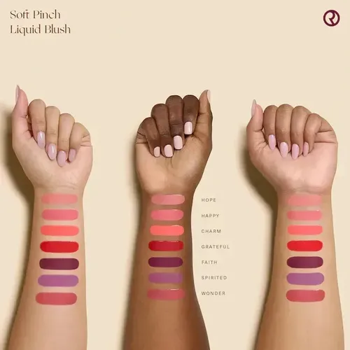 Rare Beauty Rubor Mini Soft Pinch Liquid Blush Tono Del Maquillaje Spirited