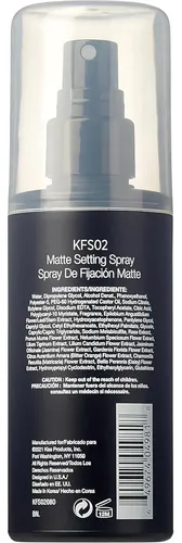 Spray Fijador De Maquillaje Kiss 100 Ml Acabado Mate Vegano