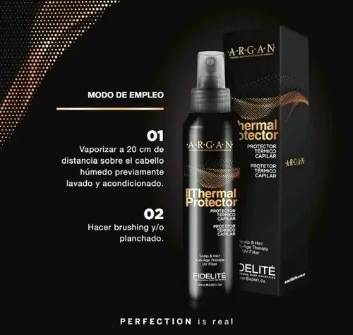 Protector Térmico Capilar Argán Thermal Fidelité X120ml