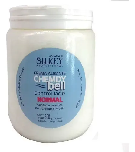 Crema Alisado Profesional Silkey Chemdy Bell X 500g Normal
