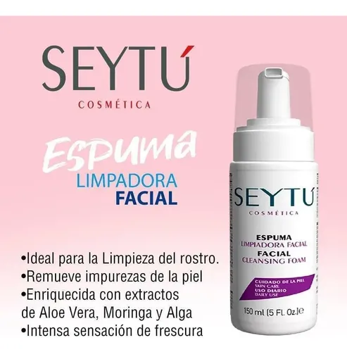 Seytu, Espuma Limpiadora Facial