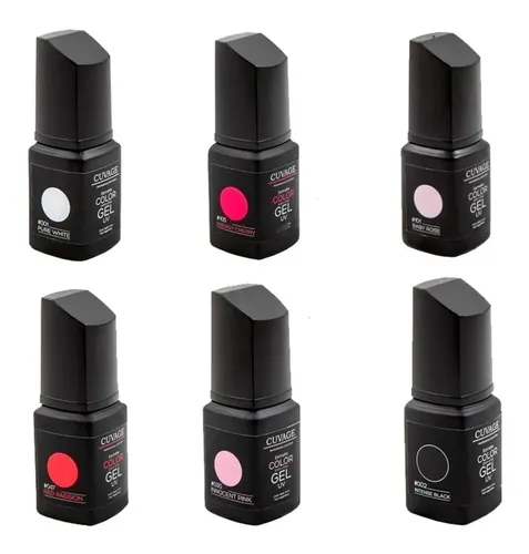 Esmalte Semipermanente Uv Cuvage Primer Base Top