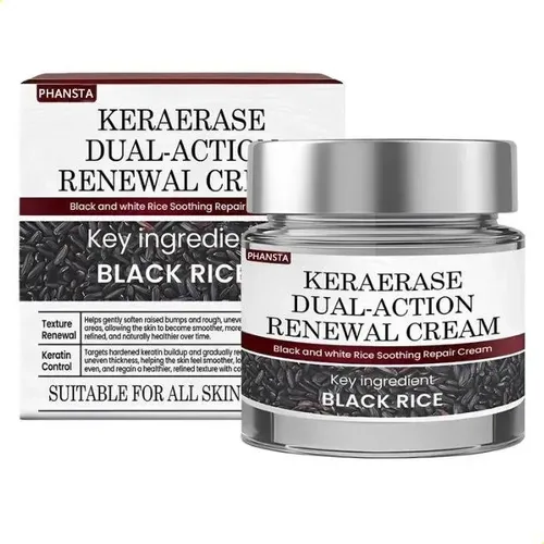 Crema Renovadora De Doble Acción Keratin Erase, Hidratante