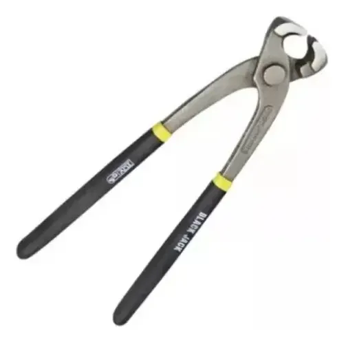 Tenaza Armador de Medio Corte de 12″ Black Jack con Mango Antideslizante