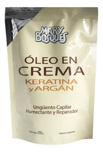 Mascara Reparadora Oleo Keratina Y Argan Mary Bosques 250gr