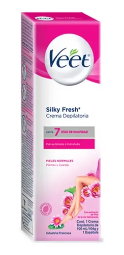 Veet Crema Depilatoria Corporal Silk&fresh Pieles Normales