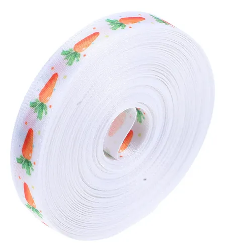 1 Rollo De Cinta Con Temática De Zanahoria For El Pelo De P