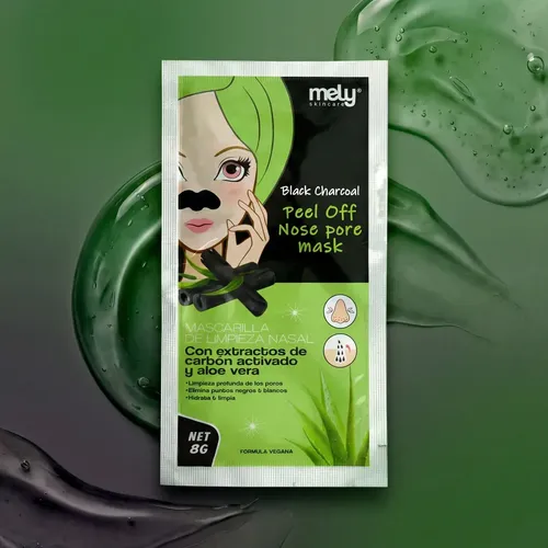 Mascarilla Peel Off Elimina Puntos Negros Para Skin Care X1u