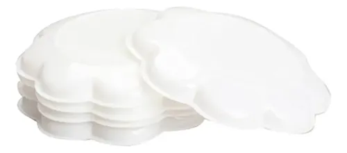 Paleta Para Mezclar Colores De Pintura De Uñas De Plástico,
