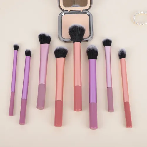 P/j Set 12 Brochas De Maquillaje Profesional Para Rostro Y