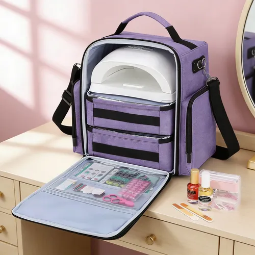 Organizador Multiusos Manicura/maquillaje Con Gran Capacidad