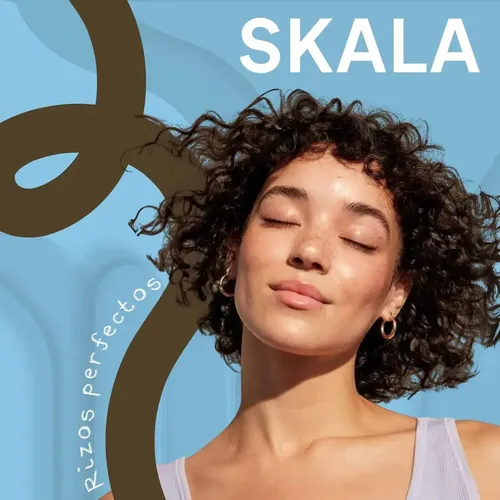Mascara Crema Skala Mais Cachos Rizos Rulos Ondas X 2 U