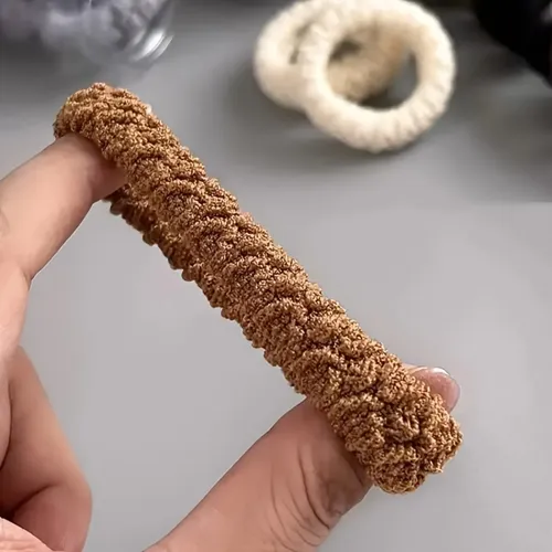 20 Ligas Para Cabello Grueso Bandas Elásticas Resistentes