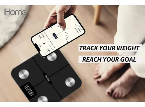 Ihome Báscula Inteligente Digital Wifi Para Peso