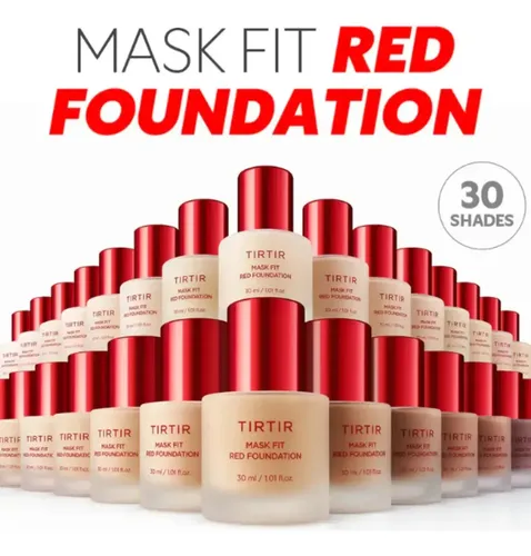 Tirtir Mask Fit Red Foundation Base Maquillaje Líquida 27n Camel