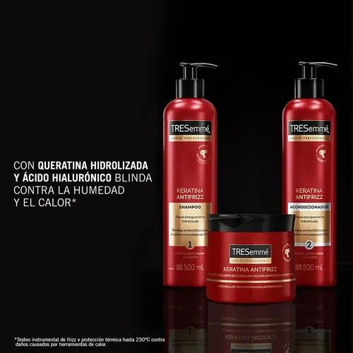 Acondicionador Tresemmé Keratina Antifrizz X250ml