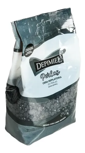Cera En Perlas Depimiel Negra Bolsa X 400 Gr
