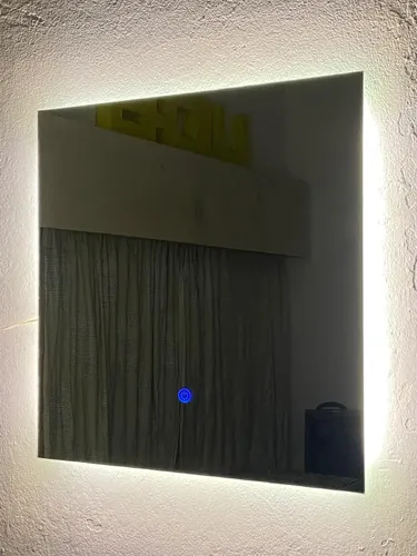 Espejo Rectangular Touch Led 100 X 50 Cm
