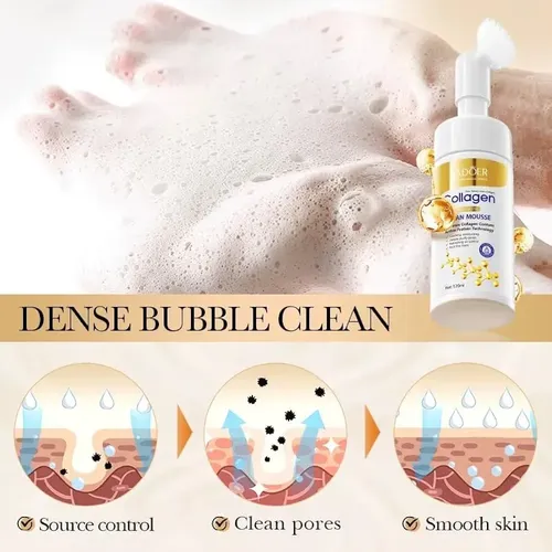 Limpiador Facial Espuma Colágeno Activ Antiage Sadoer 120ml