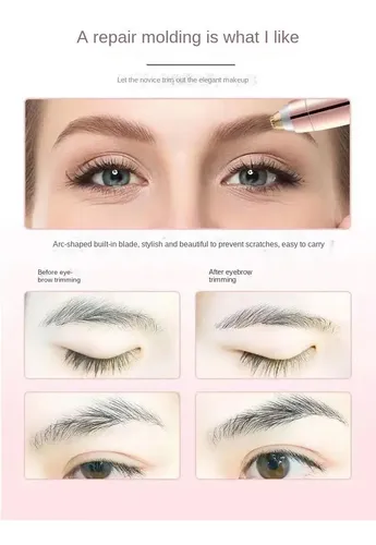 * Depiladora Eléctrica Facial Y De Cejas Recargable, *