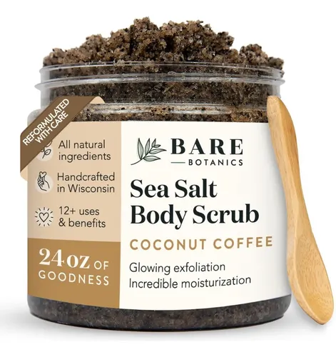 Exfoliante Corporal Bare Botanics Café Coco 710ml Natural