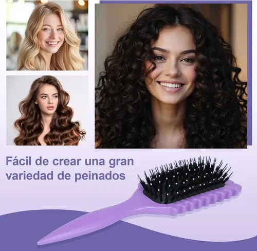 2 Unidades De Cepillo Para Cabello Rizado Para Mujeres Variation