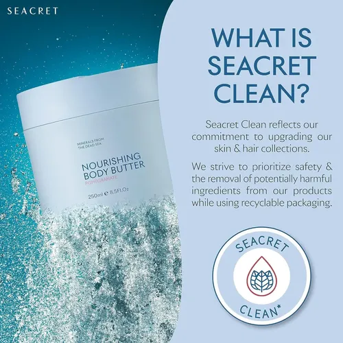 Manteca Corporal Seacret Pomegranate 250 Ml Con Manteca De K