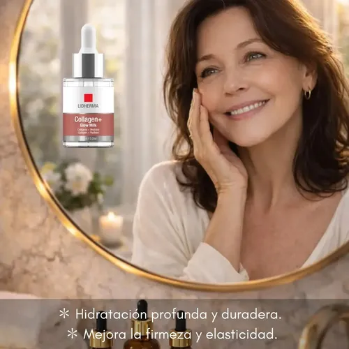 Skincare Lidherma Collagen+ Glow Milk Con Colágeno Vegetal Todo Tipo De Piel
