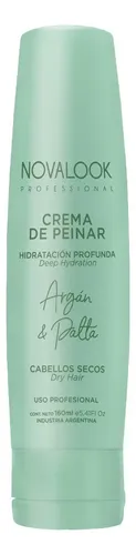Crema De Peinar Novalook De Argan Y Palta 160ml