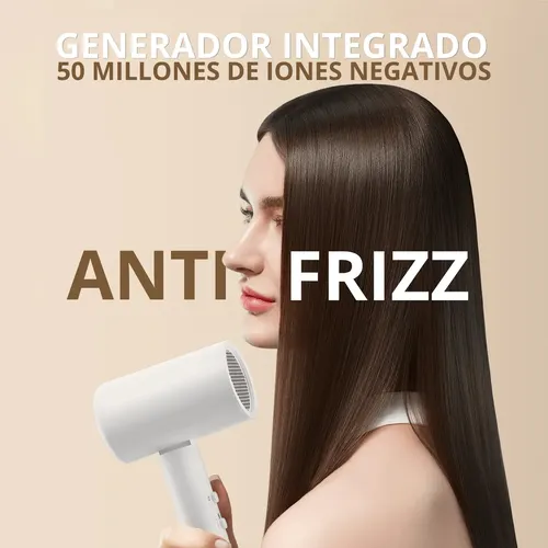 Secador De Pelo Xiaomi Ionico H101 Secado Rápido Antifrizz