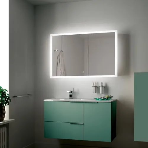 Espejo Led Estilo Acqua 80×60 Cm Con Luz Touch