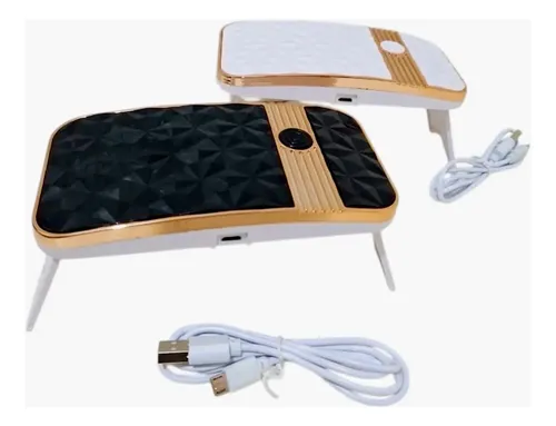 Cabina Portátil De Uña Luz Led Uv Premium Con Cargador Usb