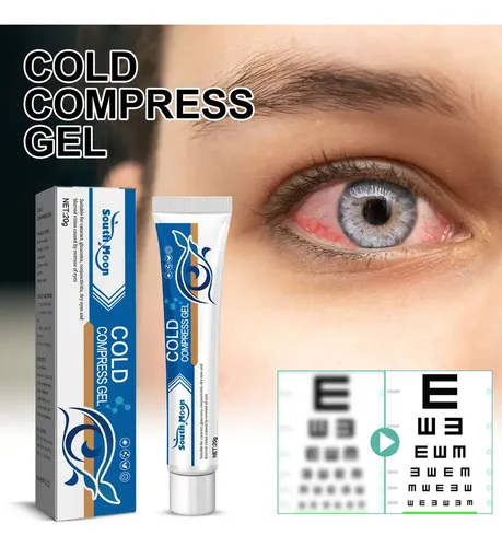 Gel J Eye Para Ojos Secos, Pomada Para Aliviar Los Párpados,
