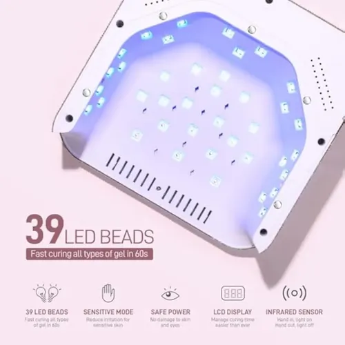 Gaoy Lámpara De Uñas Led Uv Inalámbrica Para Uñas