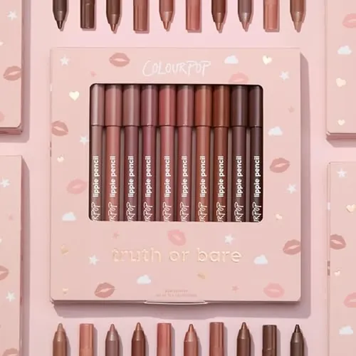 Lápiz Labial Colourpop Lippie Vault, 10 Unidades Con Alto Co