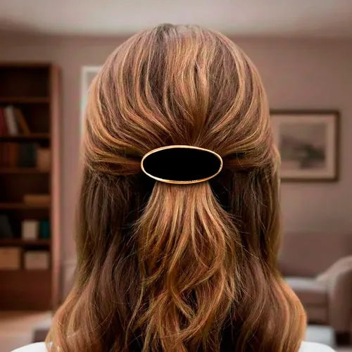Hebillas De Madera Para El Pelo | Pack X 12 Unidades