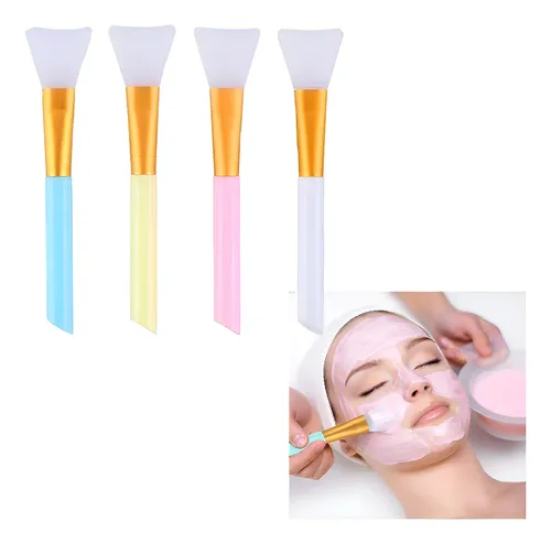 Brochas Espatula Pincele Silicona Para Mascarilla Makeup