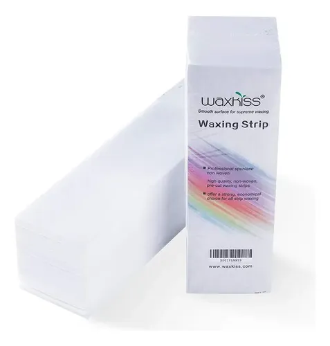 Waxkiss Beauty Bandas De Cera No Tejidas Para El Cuerpo Y La