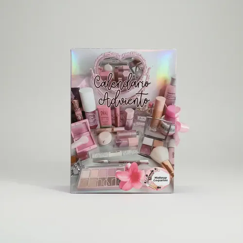 Calendario Adviento 24 Dias De Maquillaje Y Skin Care  Caja Libro Troquelado 24 Dias