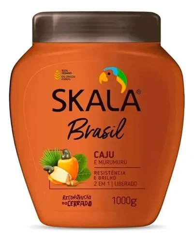 SKALA Máscara caju y murumuru 1kg brillo y resistencia