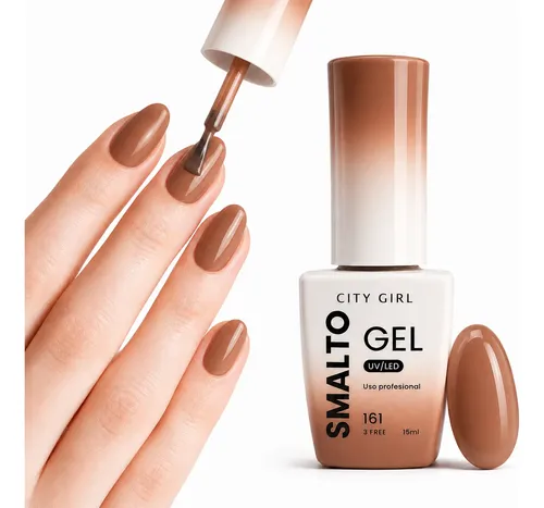 Esmalte Semipermanente City Girl 15ml Uv/led Profesional
