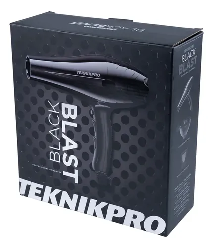 Secador De Pelo Profesional Black Blast Teknikpro