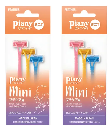 Kit X3 Set Rasuradoras Mini Feather Pyani