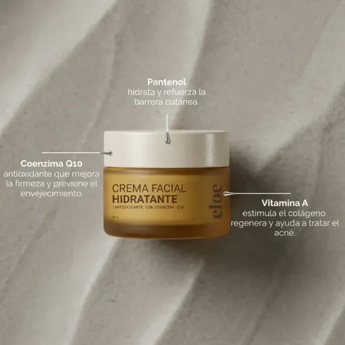Crema Antioxidante Facial Cloe Cosmetica 50 Ml