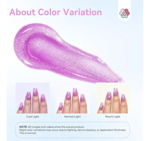 Saviland Gel Cat-eye 6 Colores En Pluma 4 Ml