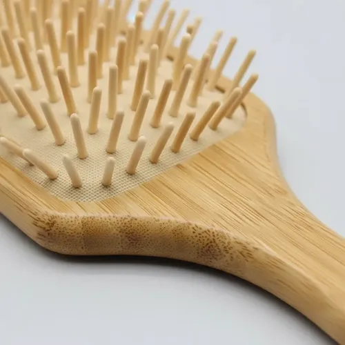Cepillo Para El Cabello Desenredante Para Cabello Bambu