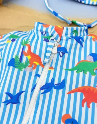 Traje Baño Bebe Nene + Gorro Malla Protección Solar Uv50