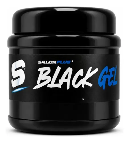 Gel Fijador Matizador Black Saloon Plus Peinados Brillo